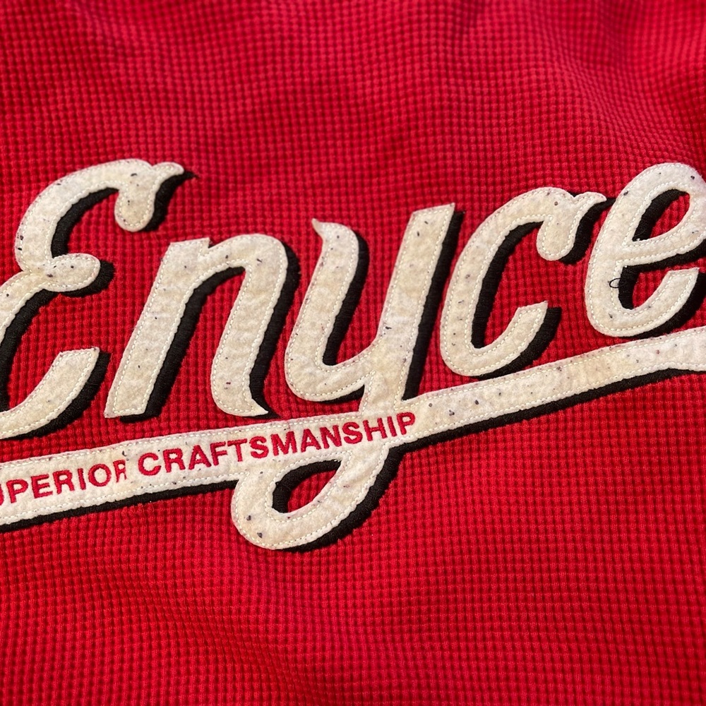 Vintage Enyce Long-sleeve 2XL Thermal Style Shirt: Streetwear: FUBU: Streetwear - Picture 6 of 6